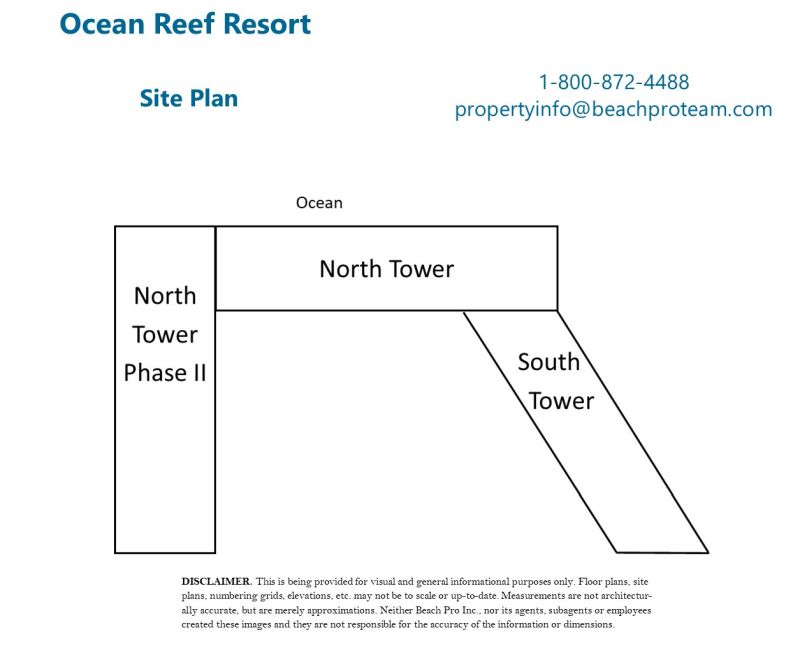 Ocean Reef  Site Plan